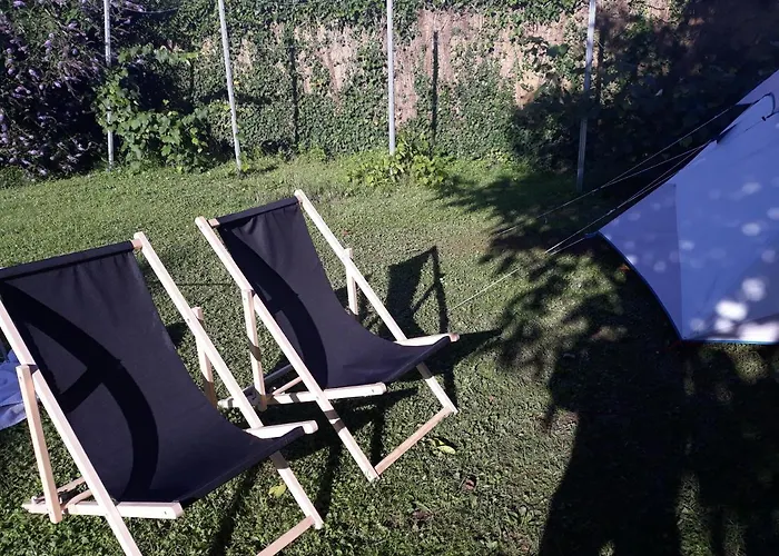 Kemping Camping Under The Walnut In Your Own Tent On A Shared Lot And Shared Bathroom *