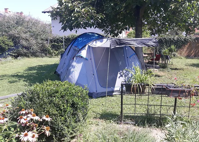 Kemping Camping Under The Walnut In Your Own Tent On A Shared Lot And Shared Bathroom *